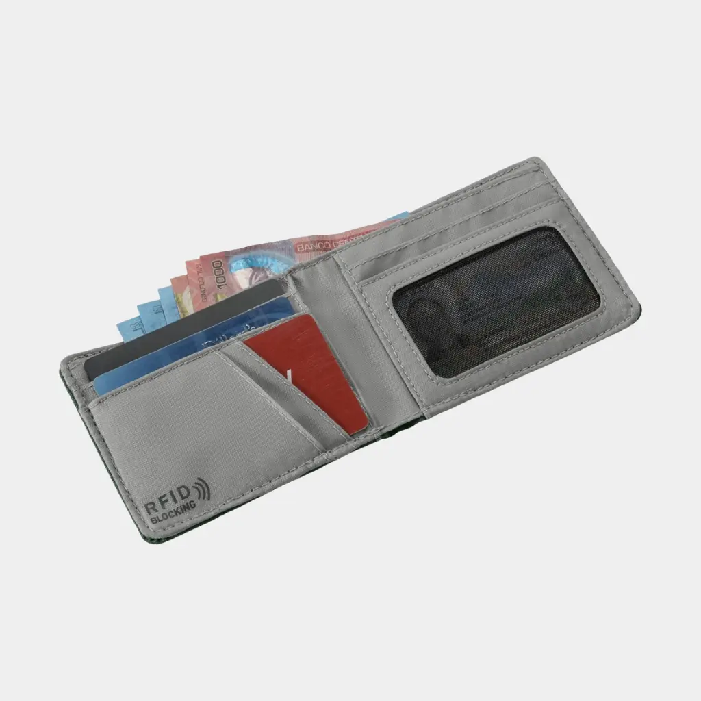 Stash RFID Bi-Fold Wallet Black