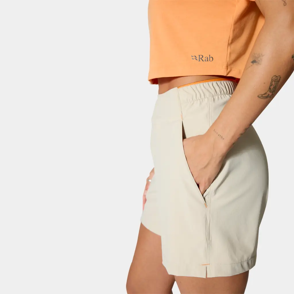 Harpur Shorts Women Pebble