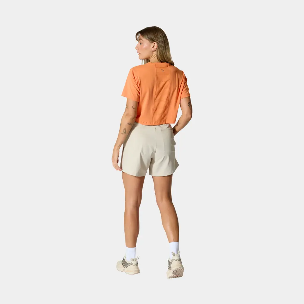 Harpur Shorts Women Pebble