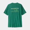 Cap Cool Daily Shirt '73 Skyline Gem Green / Light Gem Green X-Dye