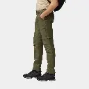 Abisko Hybrid Trail Zip-Off Pants Laurel Green