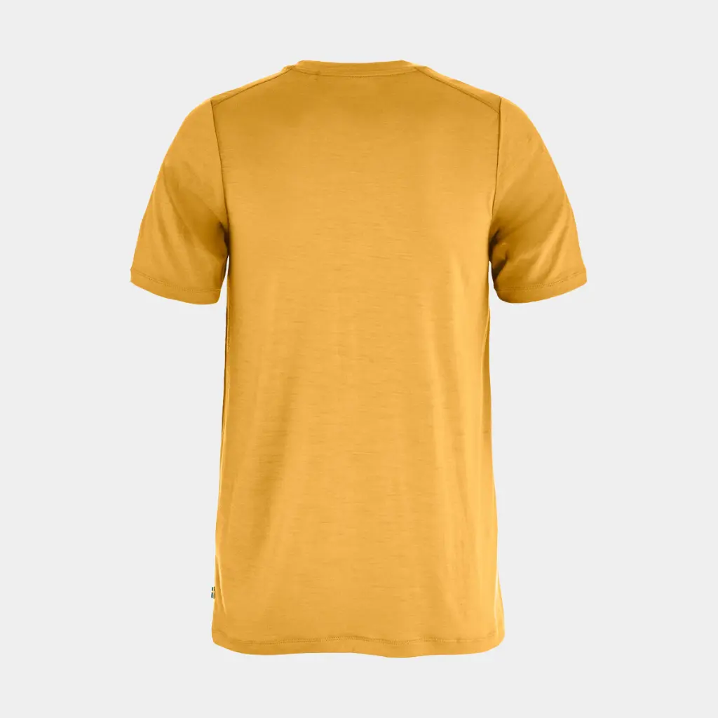 Abisko Wool Classic Short Sleeves Ochre