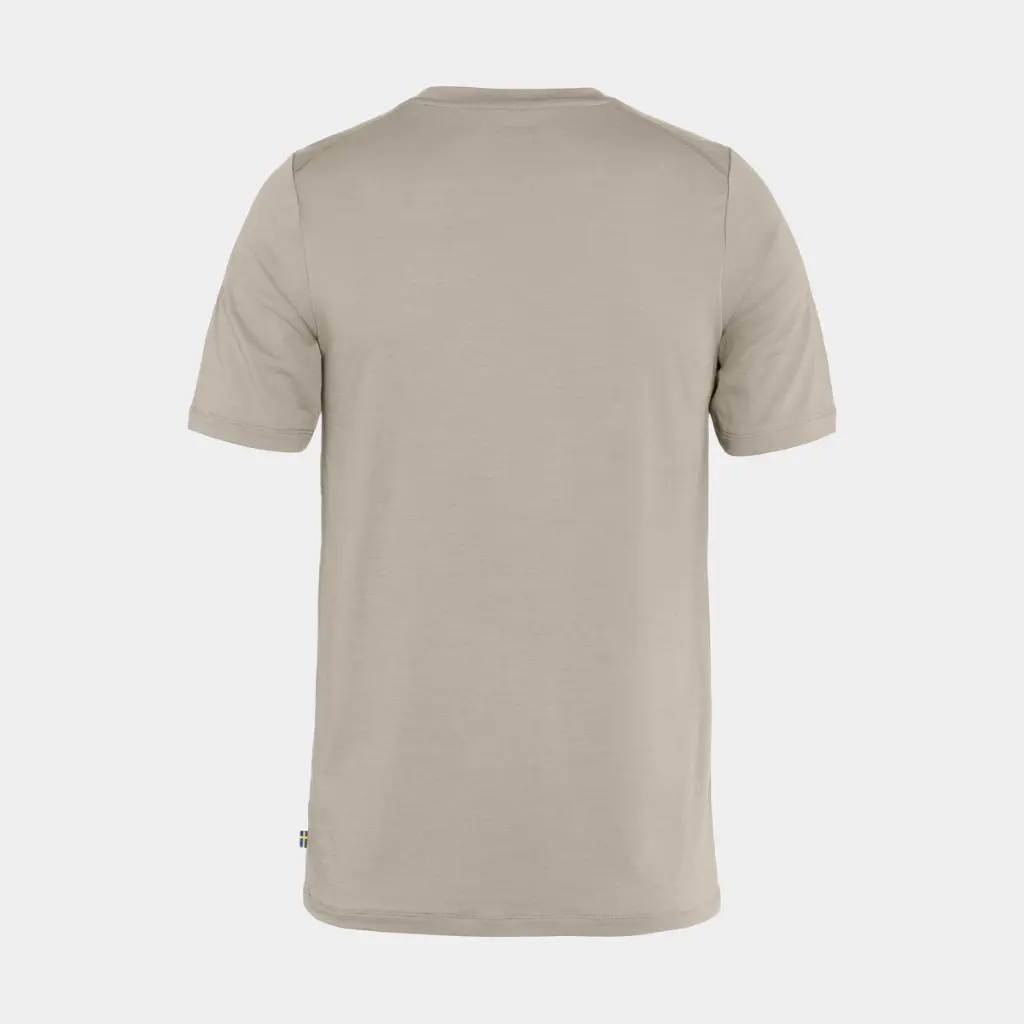 Abisko Wool Logo Short Sleeves Light Fossil