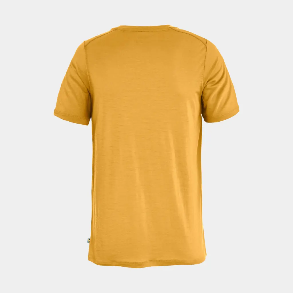 Abisko Wool Short Sleeves Ochre