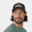 Badge Långtradarkeps Navy