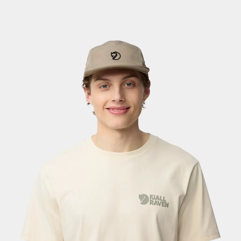 Fjällräven Flat Brim Cap Suede Brown