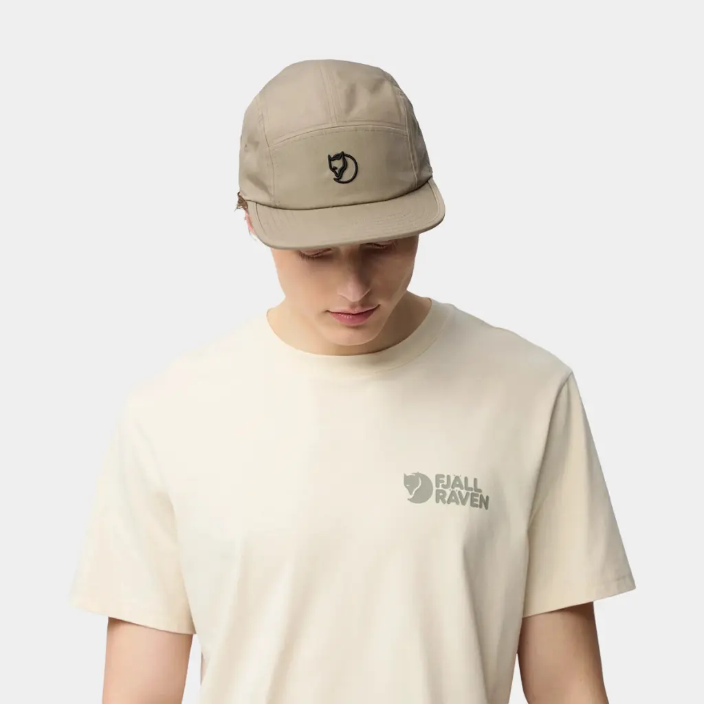 Fjällräven Flat Brim Cap Suede Brown