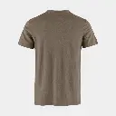 Hemp Blend T-shirt Suede Brown