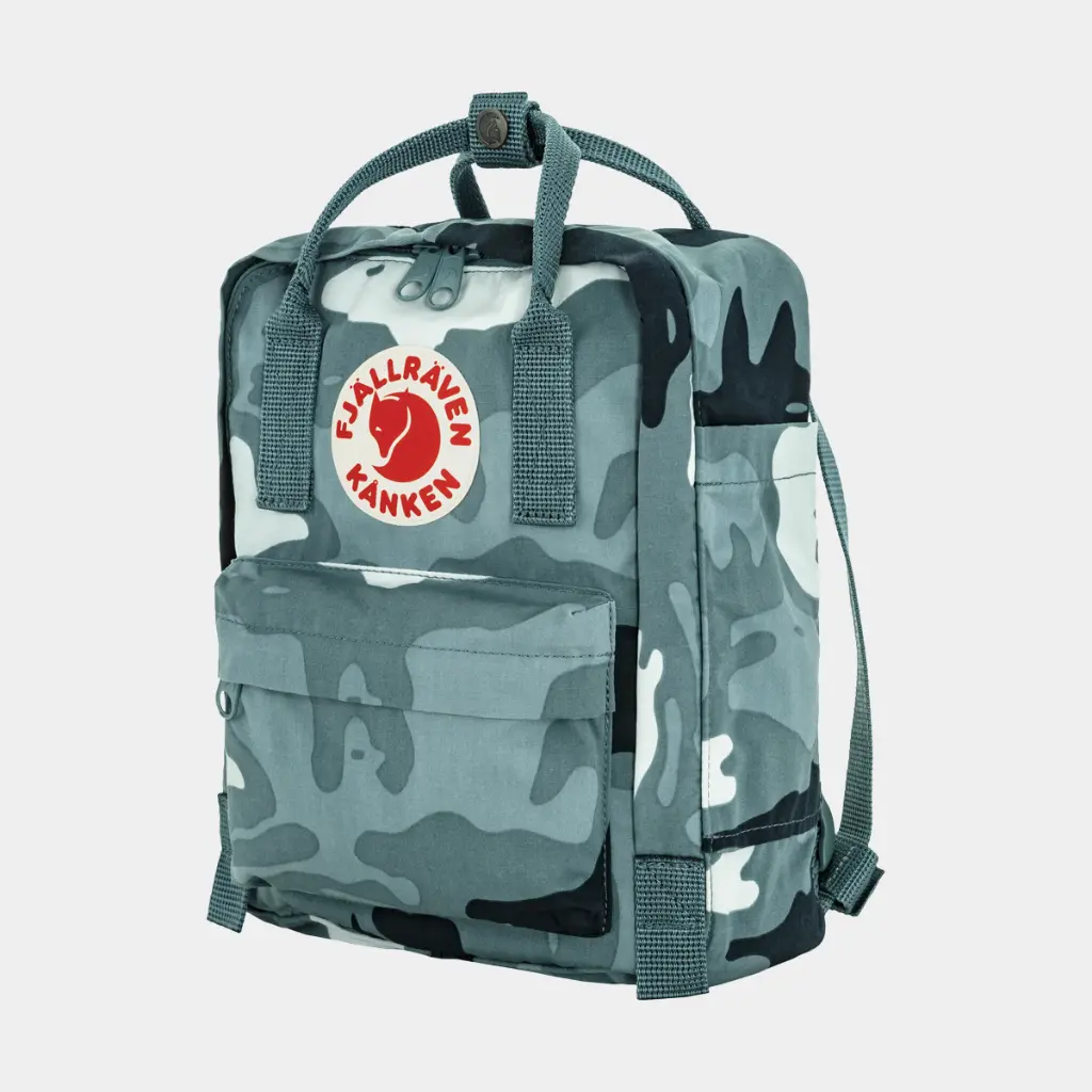 Kånken Graphics Mini Nimbus Blue / Hidden Animals