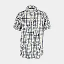 Ovik Lite Shirt Short Sleeves Chalk White / Dark Navy