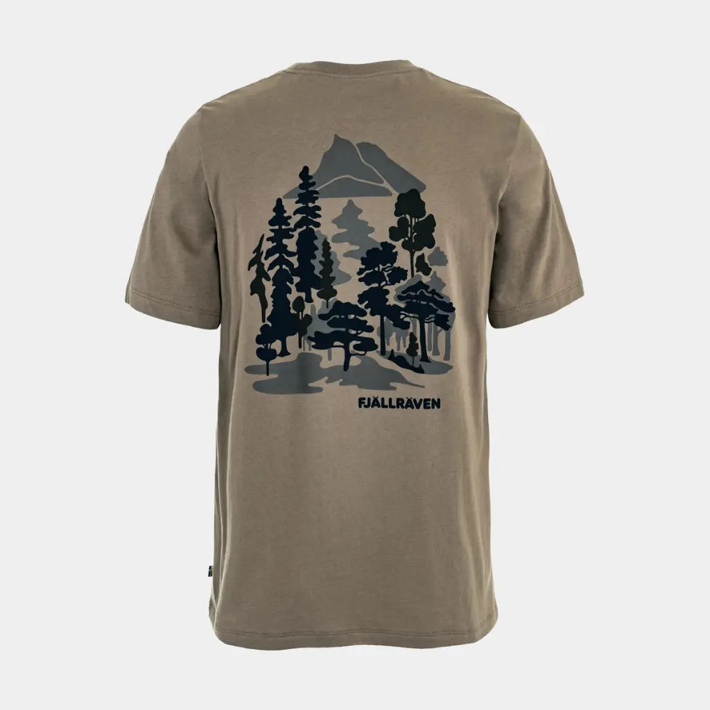 Swedish Forest T-Shirt Suede Brown