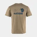 Walk With Nature T-shirt Suede Brown