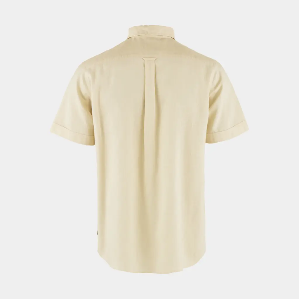 Övik Travel Shirt Short Sleeves Chalk White