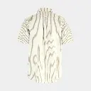 Övik Travel Shirt Short Sleeves Chalk White / Sand Stone