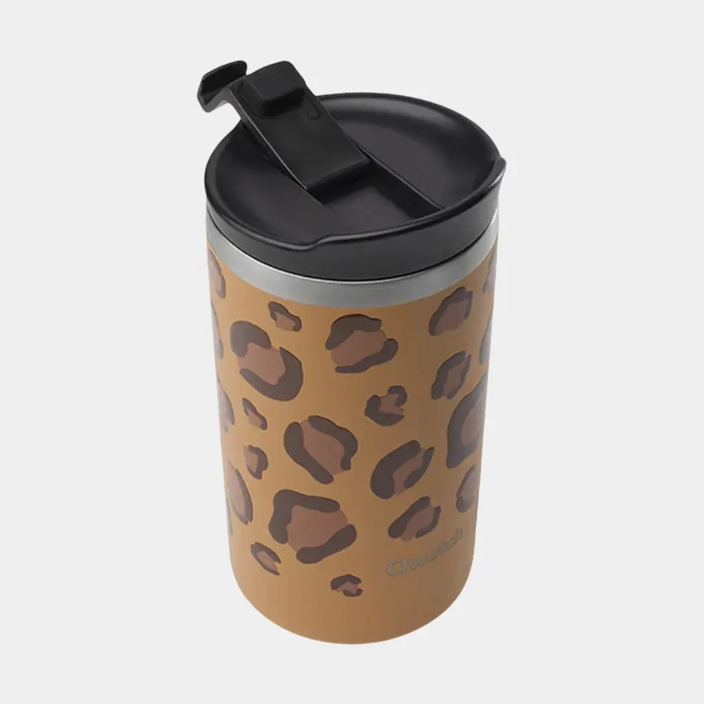 Travel Mug Isotherme 350ml Leopard Camel