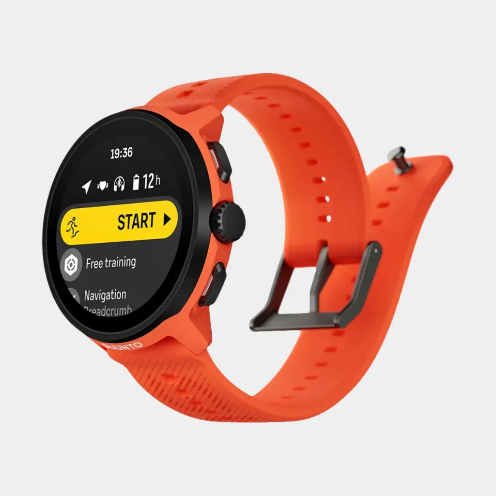 Run Coral Orange w/ Silicone Strap