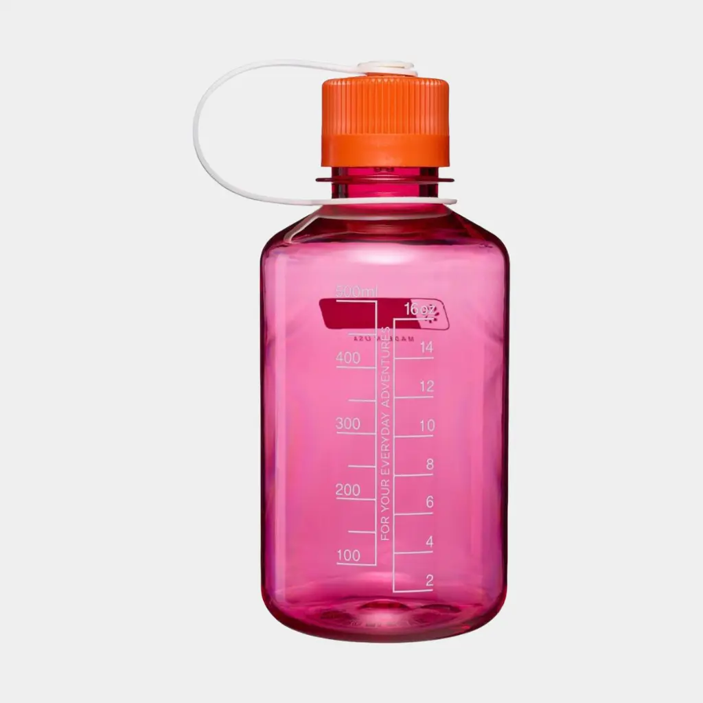 Drinking Bottle Narrow Mouth Sustain 500ml Fuchsia Purple w/ Flame