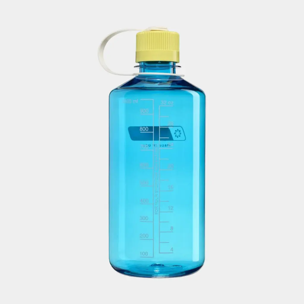 Drinking Bottle Narrow Mouth Sustain 1000ml Blue Atoll w/ Endive