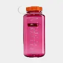 Drinking Bottle Wide Mouth Sustain 1000ml Fuchsia Purple w/ Flame