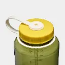 Drinking Bottle Wide Mouth Sustain 1000ml Oil Green w/ Freesia