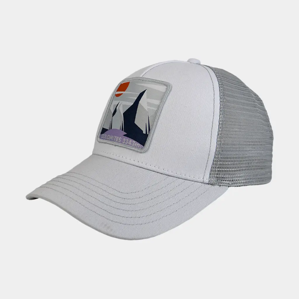 Casquette Trucker Summit Dolomites Gris