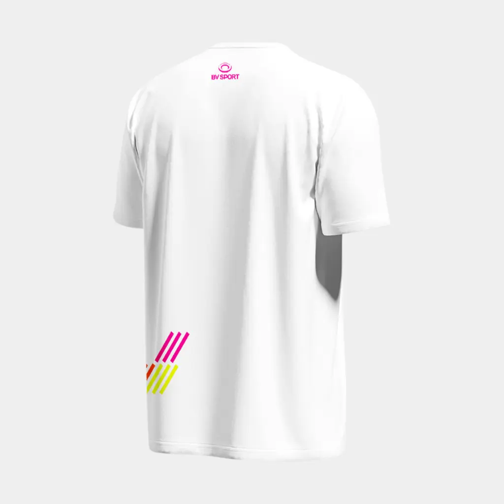 Light T-shirt Blanc / Rose