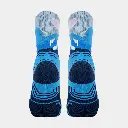 Socquettes Trek Summit Lyocell High Alpes Bleu