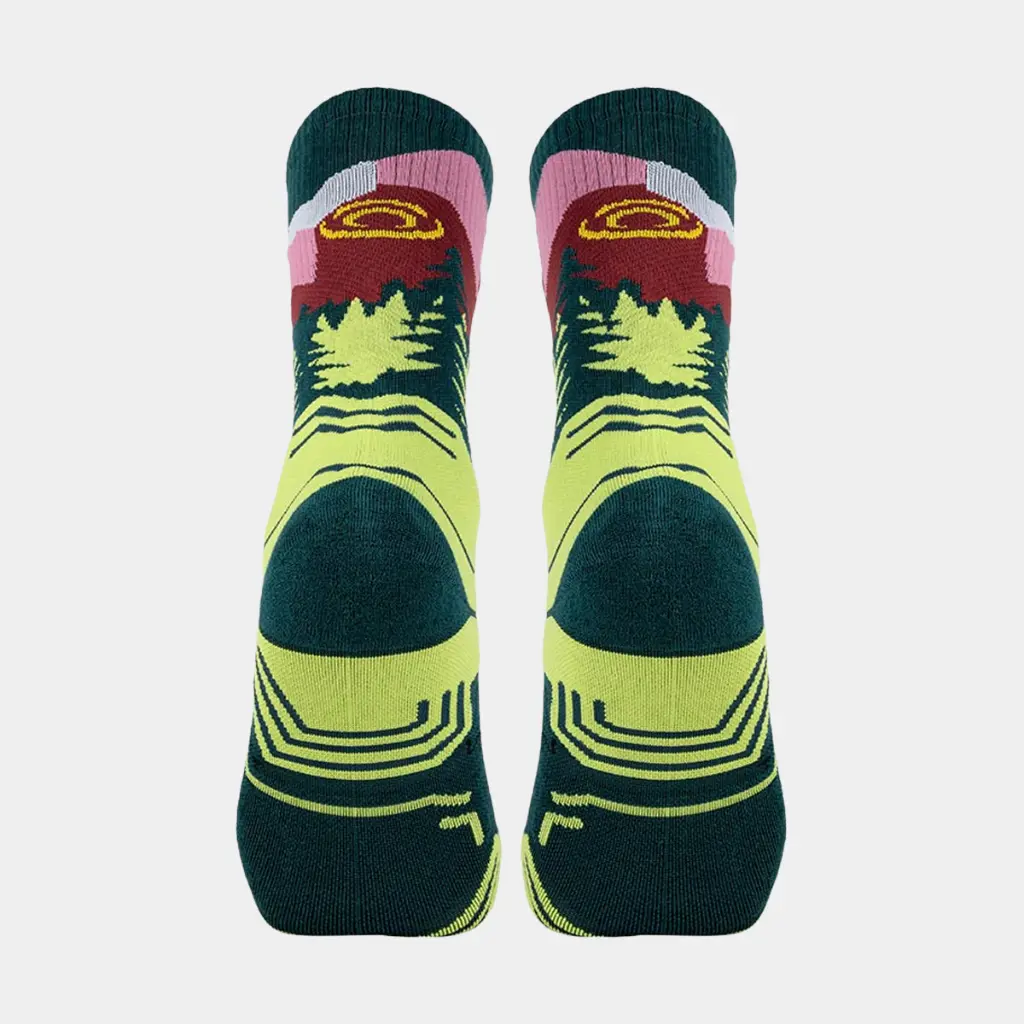 Socquettes Trek Summit Lyocell High Pyrenees Vert