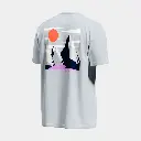 T-Shirt Trek Summit Lyocell Dolomites Gris