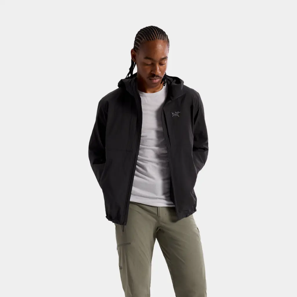 Gamma Lightweight Hoody Black