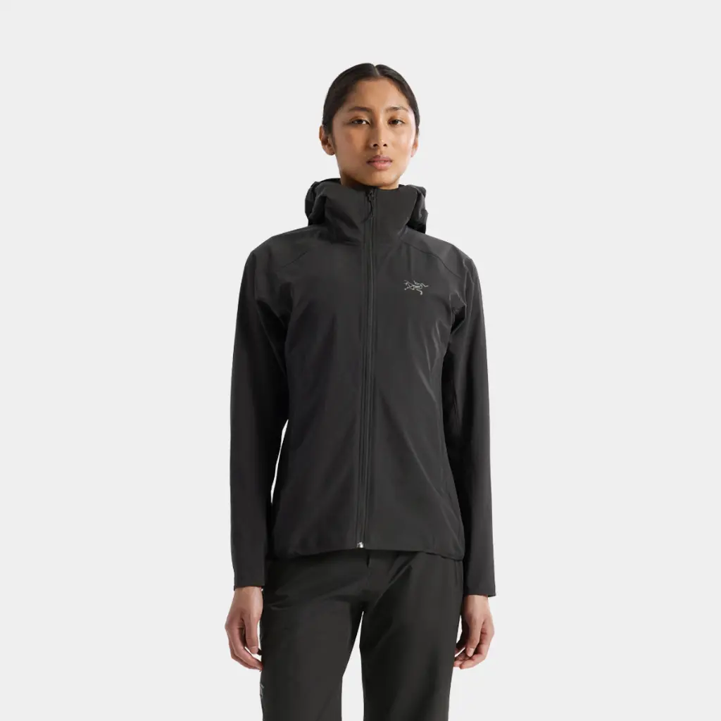 Gamma Lightweight Hoody Women Black