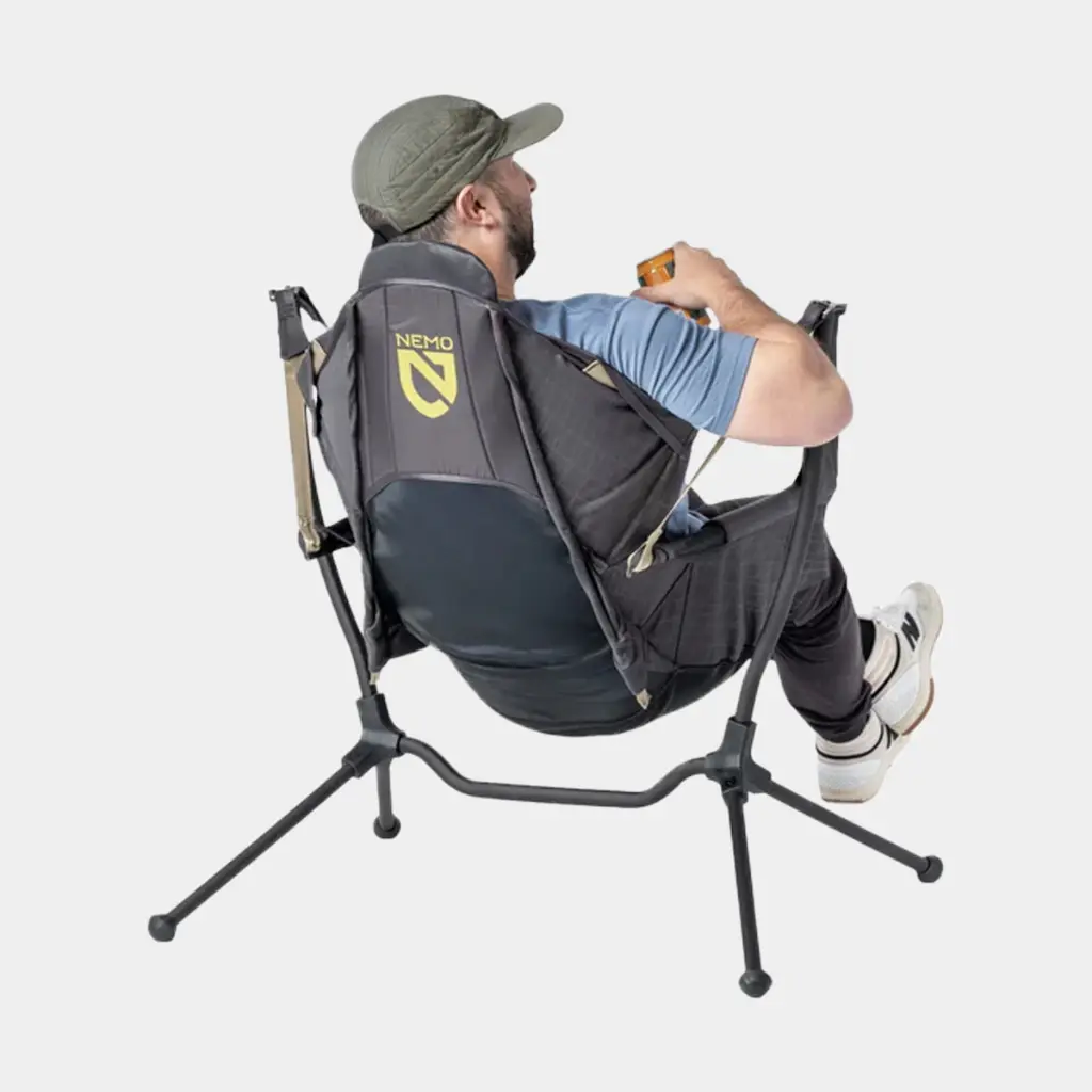 Stargaze Reclining Camp Chair Black Pearl