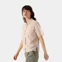 Olia Shirt Short Sleeves Women Sea Salt