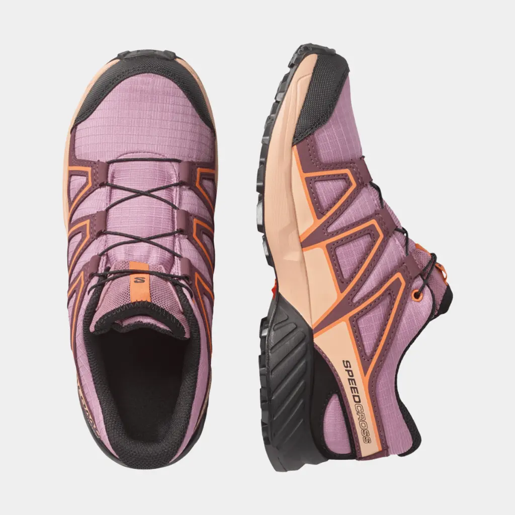 Speedcross Waterproof Kids Huckleberry / Almond Cream
