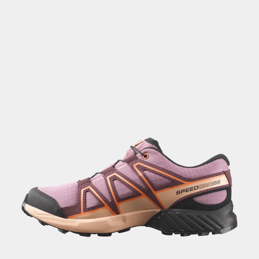 Speedcross Waterproof Kids Huckleberry / Almond Cream