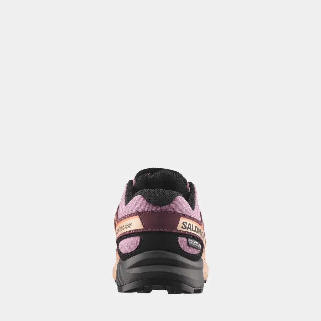 Speedcross Waterproof Kids Huckleberry / Almond Cream
