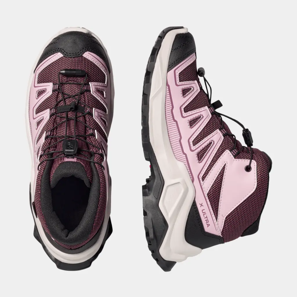 X Ultra Mid GTX Kids Huckleberry / Dawn Pink
