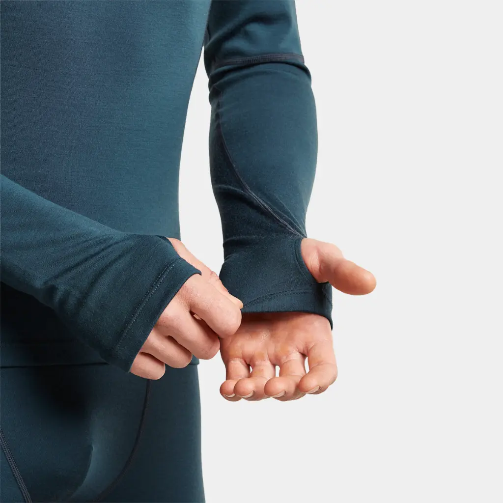 MerinoFine Polar Long Sleeves Half Zip 300 Abyss