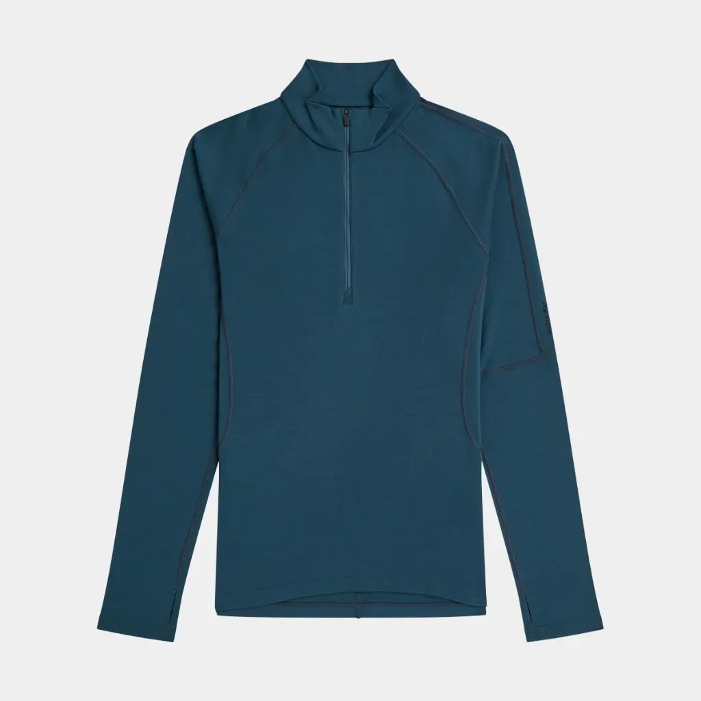 MerinoFine Polar Long Sleeves Half Zip 300 Abyss