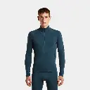 MerinoFine Polar Long Sleeves Half Zip 300 Abyss