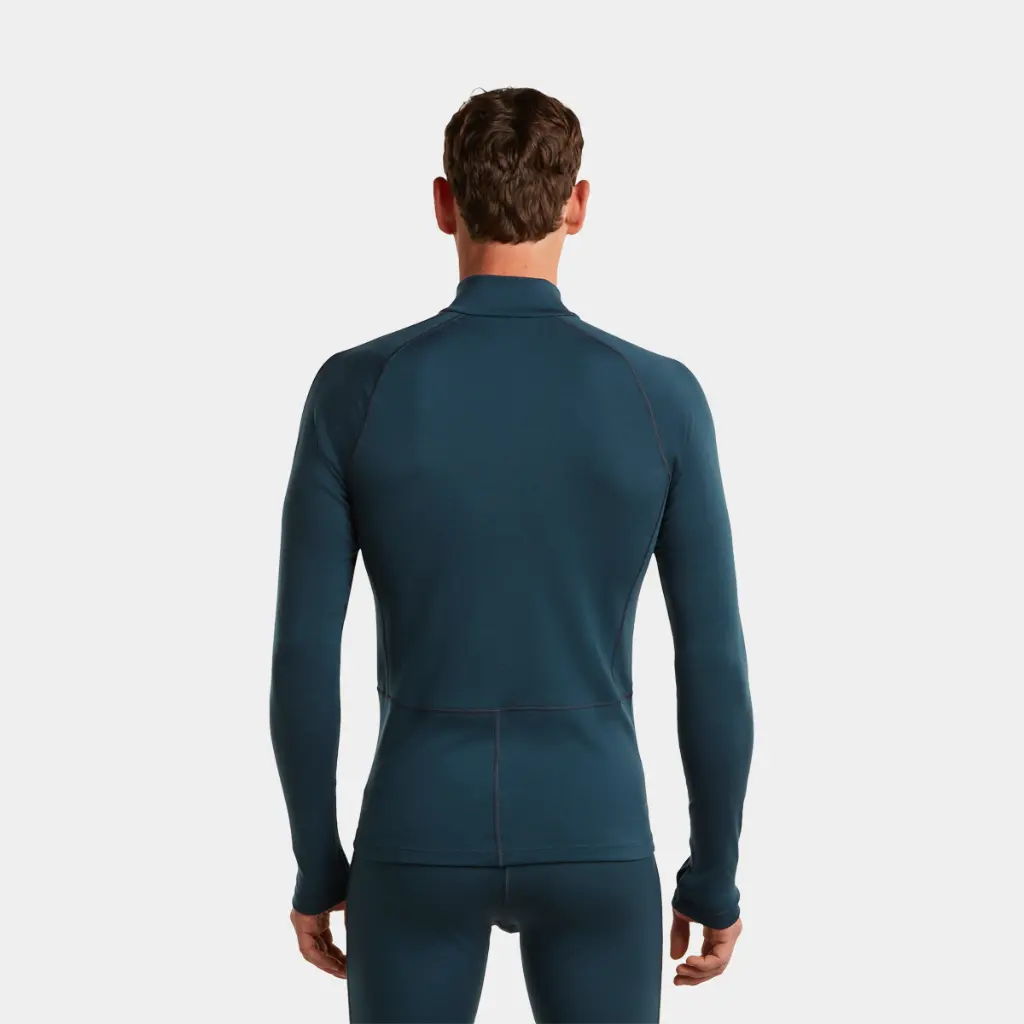 MerinoFine Polar Long Sleeves Half Zip 300 Abyss