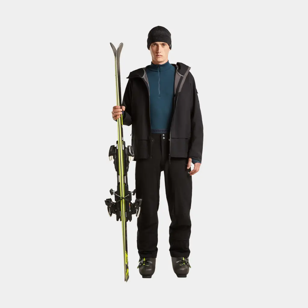 MerinoFine Polar Long Sleeves Half Zip 300 Abyss