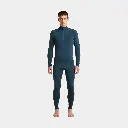 MerinoFine Polar Long Sleeves Half Zip 300 Abyss