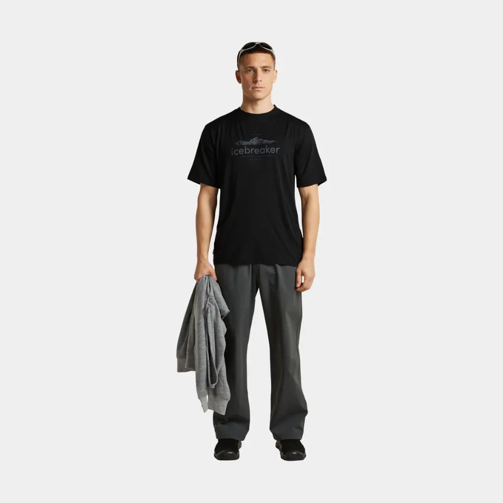 Tech Lite Short Sleeves Relaxed Tee 150 ibHeritage Black