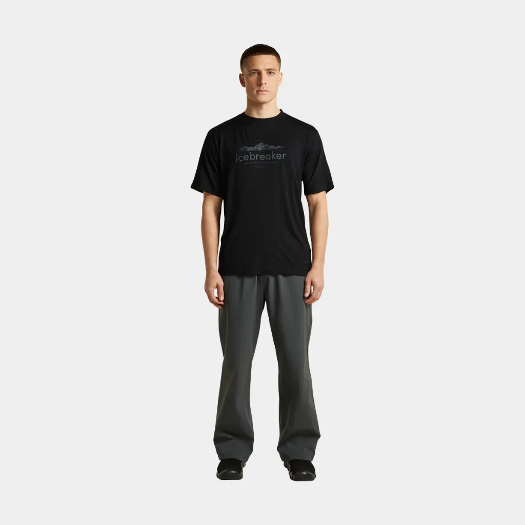 Tech Lite Short Sleeves Relaxed Tee 150 ibHeritage Black