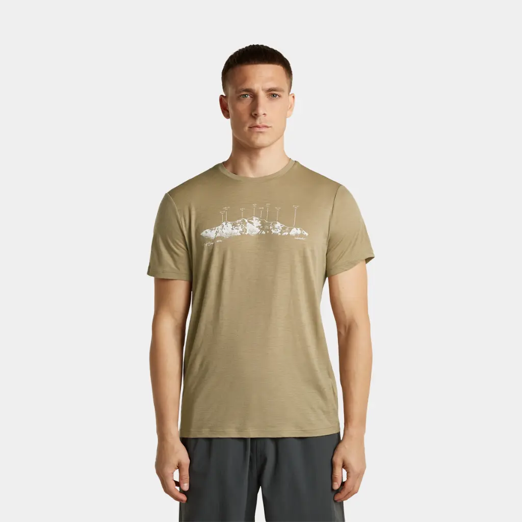 Tech Lite Short Sleeves Tee 150 Massif Cumin