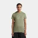 Tech Lite Short Sleeves Tee Peace Pas 150 Women Lichen