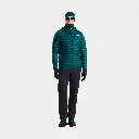 Bettaforca LT Down Hoodie Pacific Teal / Restorativ