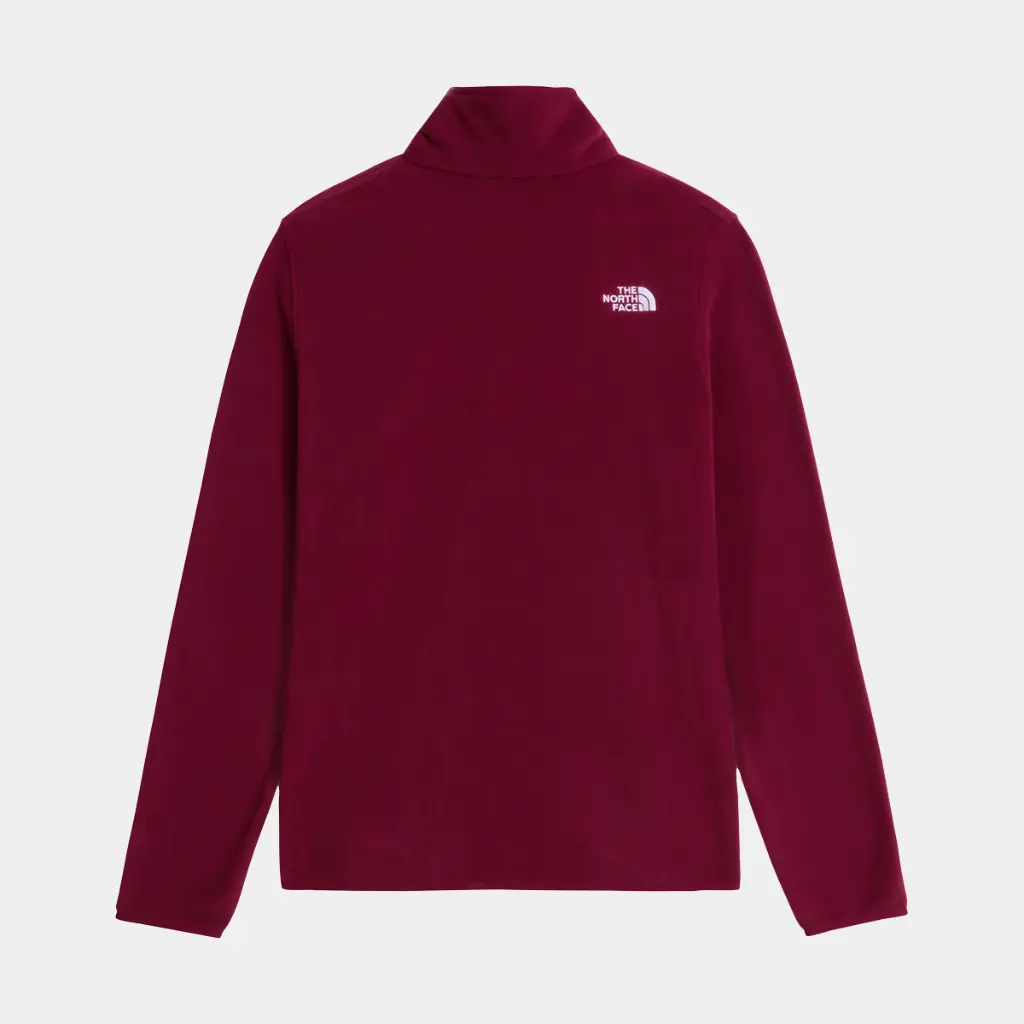 Glacier Fleece 1/4 Zip Jacket Women Burgundy Crush