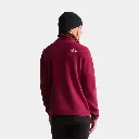 Glacier Fleece 1/4 Zip Jacket Women Burgundy Crush